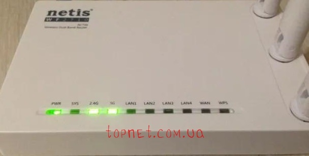 Роутер Netis 2710 не работает интернет Настройка роутера Netis 2710, состояние индикаторов