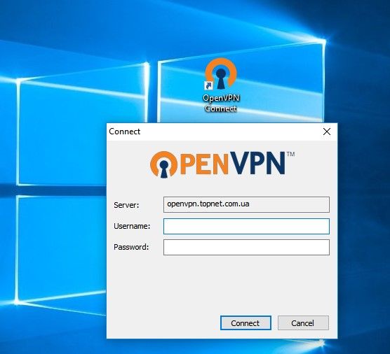 Настройка OpenVPN Access Server, подключение Windows VPN клиента